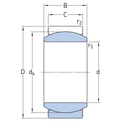 Шарнирный подшипник GE 6 E