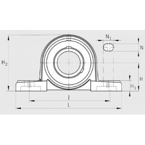 Подшипниковый узел UCP 212 J7