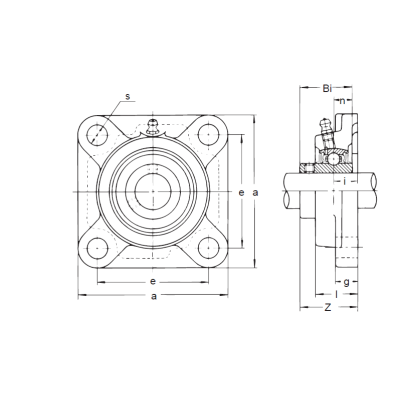 Подшипниковый узел UCF 305