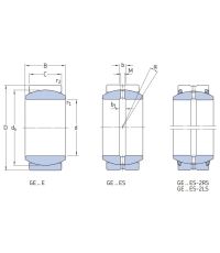 Шарнирный подшипник GE 140 ES 2RS