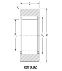 Подшипник RSTO 8 DZ