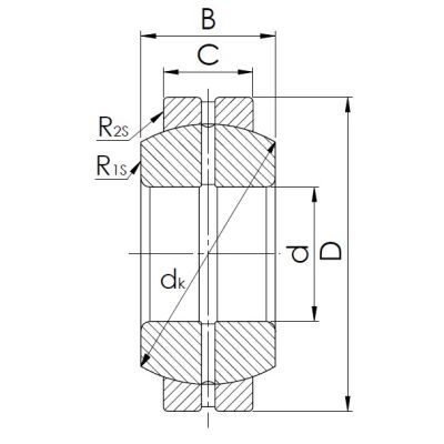 Шарнирный подшипник GE 55 ES